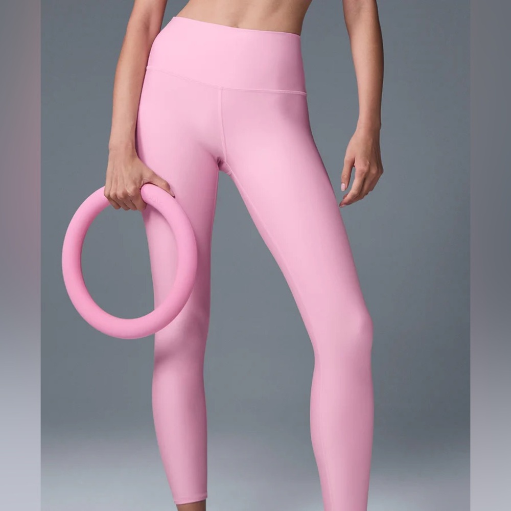 Alo 7/8 High-Waist Airlift Legging in Sweet Pink